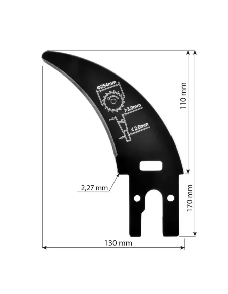 LAGUNA Riving Knife for Non-through Cuts