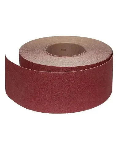 Abrasive Roll Cloth, backed 76 mm x 25 m antistatic