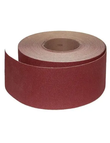 Abrasive Roll Cloth, backed 85 mm x 25 m antistatic