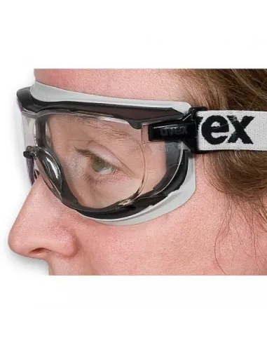 Uvex Carbonvision Compact Safety Goggles, clear lens