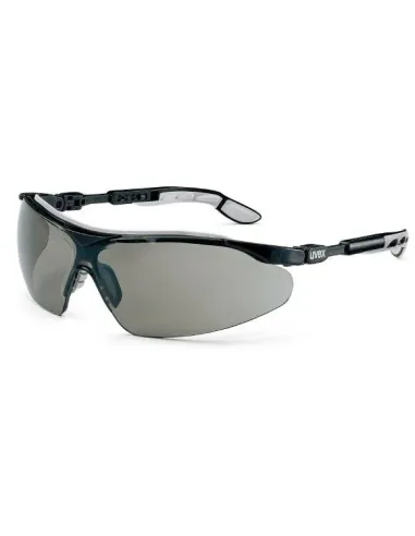 Uvex i-vo Safety Sunglasses, grey lens, black-grey