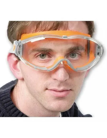 Uvex Ultrasonic Comfort Safety Goggles, clear lens