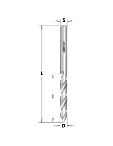 Twist Drill 363 V point 60° HWM