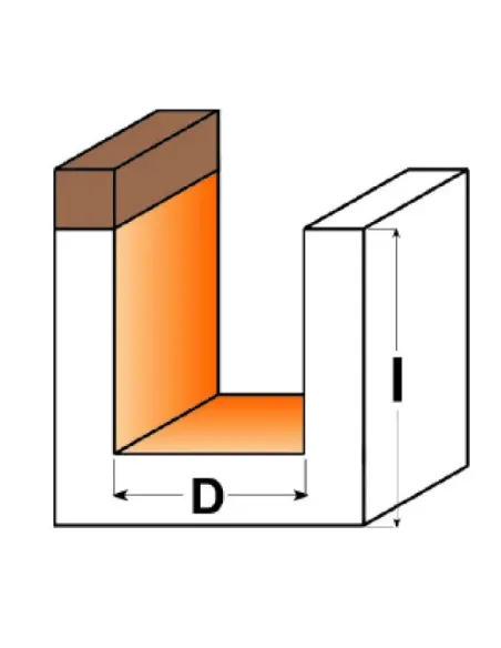 CMT C711B Straight Bit with Bearing