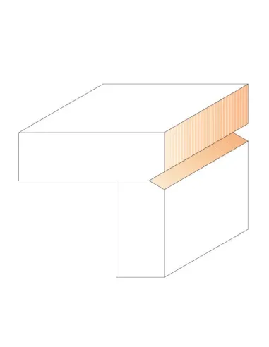 Flush and V-groove Bit