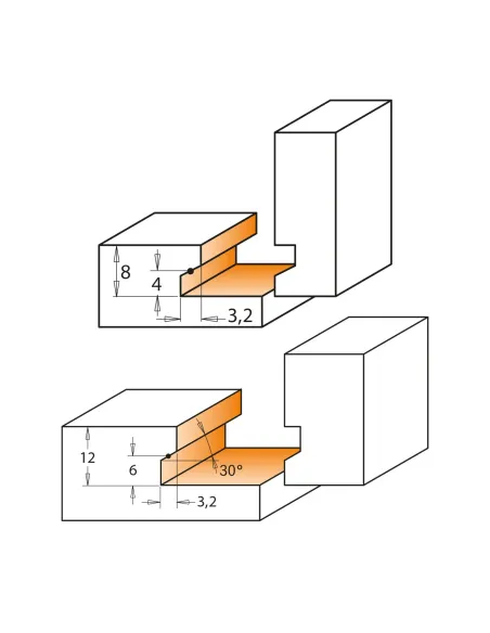 Drawer Lock Bit