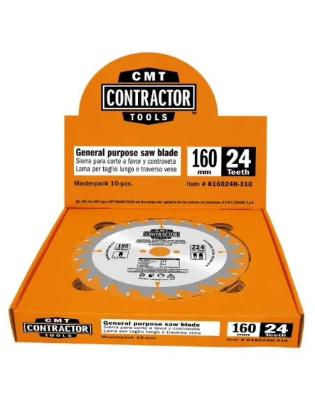 CMT Contractor Saw Blade for Wood