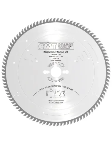 CMT Industrial Fine Finishing Saw Blade