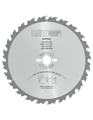 CMT Industrial Rip Saw Blade