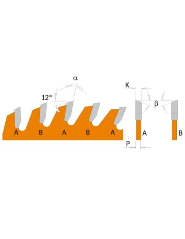 CMT ITK Ultra Thin-Kerf Fine Cut-off Saw Blade