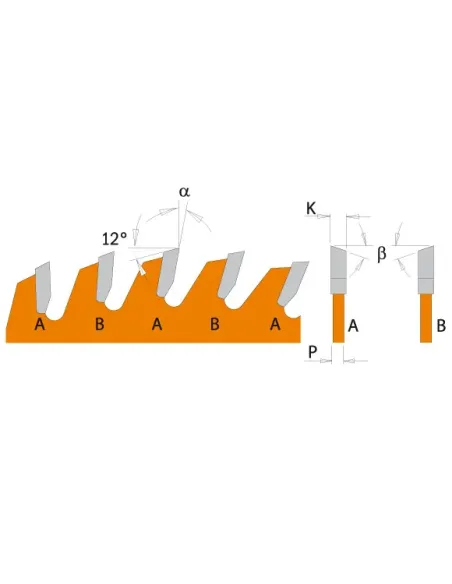 CMT ITK Ultra Thin-Kerf Fine Cut-off Saw Blade