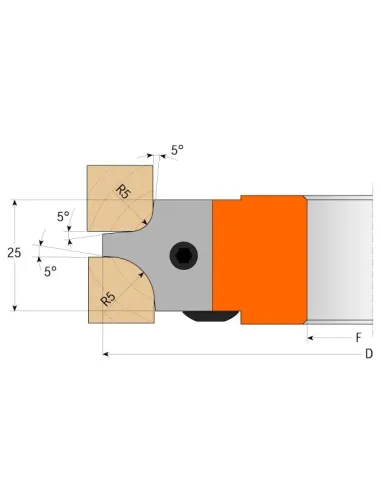 CMT Knife for C694003