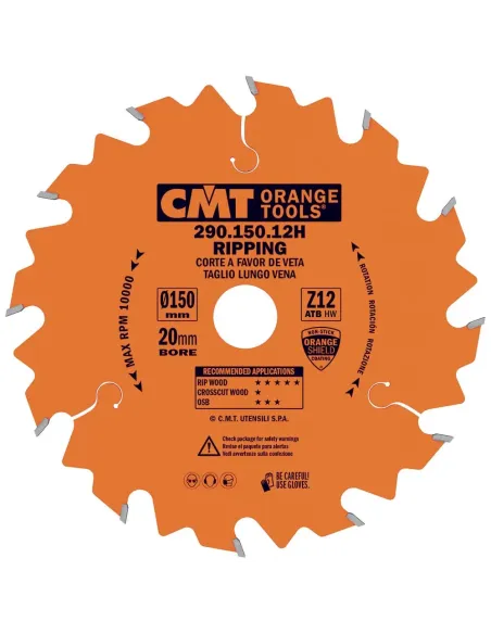 CMT Rip Saw Blade for Portable Machines