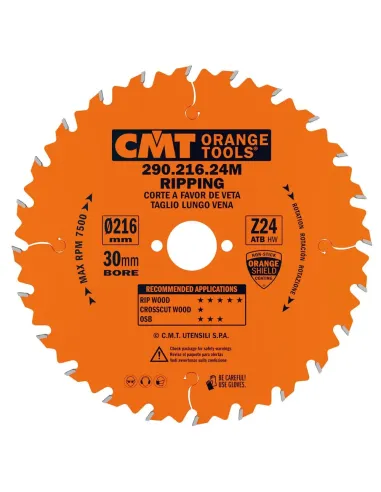 CMT Rip Saw Blade for Portable Machines