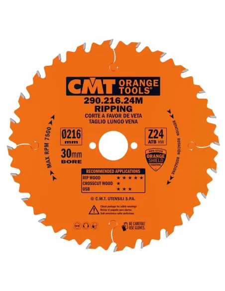 CMT Rip Saw Blade for Portable Machines