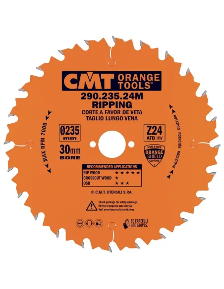 CMT Rip Saw Blade for Portable Machines