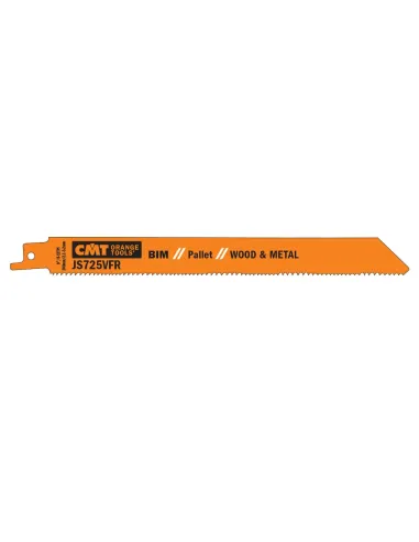 CMT Sabre Saw Blade BIM Pallet Wood-Metal 725 VFR