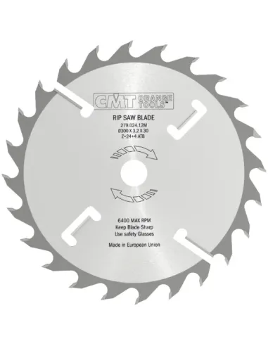 CMT Multi-rip Saw Blade with Rakers