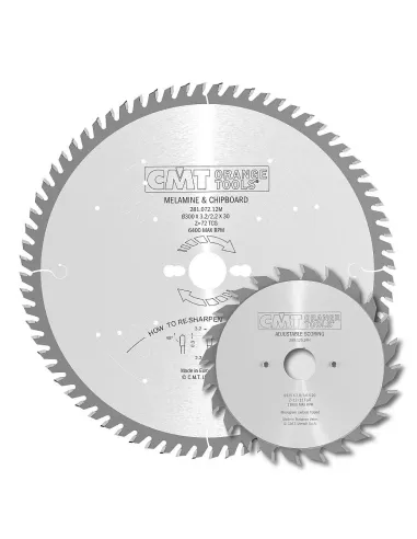 CMT Saw Blade Set for Laminated Panels