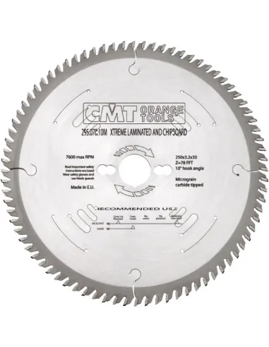 CMT Super XTreme Saw Blade for Laminated and Chipboard