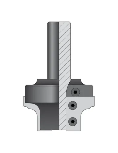 Profile Router Cutter C615, type A S20 mm