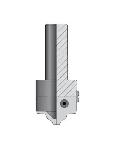 Profile Router Cutter C615, type C S20 mm