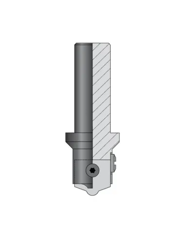 Profile Router Cutter C615, type D S20 mm