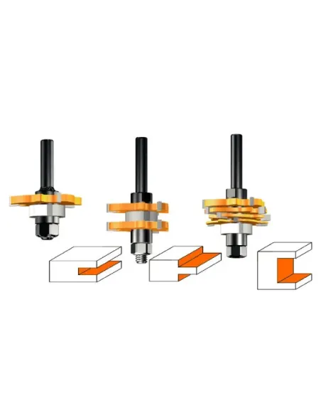 Slot Cutter Set with C923 Bearings