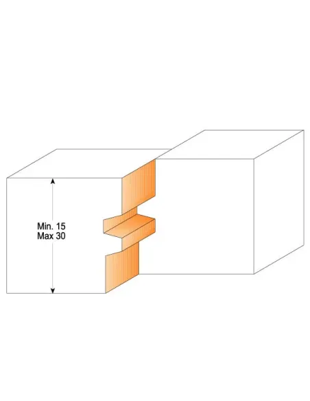 Reverse Glue Joint Bit - D44,4x32 S12 HW