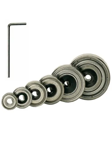 Set of 6 Bearings with a key