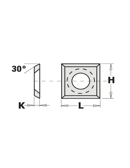 CMT Knife - 14x14x2mm LaminoMDF