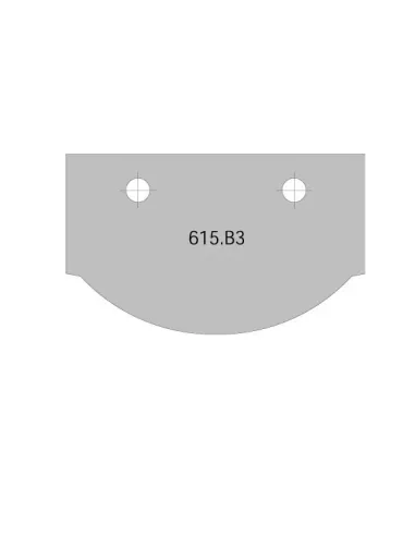 Profile HWM Knife B3 for Cutter C615