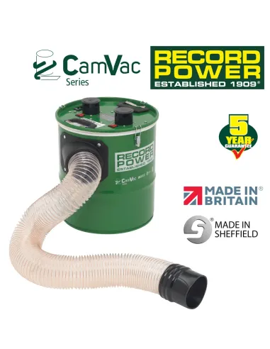 CamVac CGV286-3 CamVac 36L 2000w Vacuum with 4" Inlet Supplied With 2m Hose & DX100X