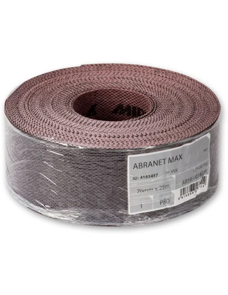 Abranet Max Abrasive Roll 76mm x 25m 🪚 Премиум оборудване за дървообработка | JetTools.bg