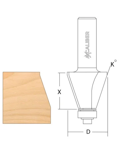 Axcaliber Bevel Cutters 🪚 Premium Woodworking Equipment | JetTools.bg