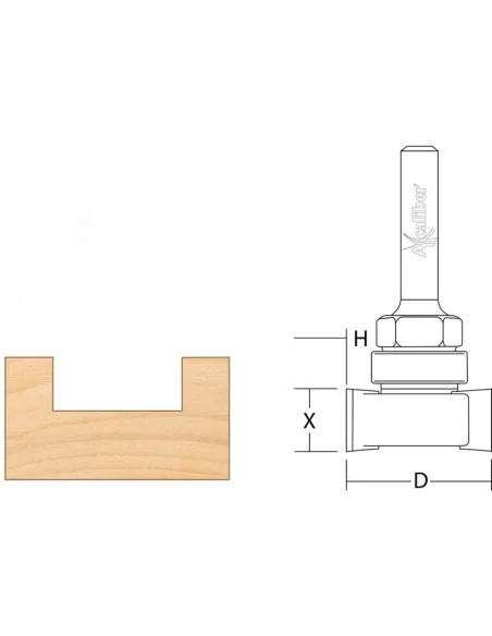 Axcaliber Intumescent Strip Cutters 🪚 Премиум оборудване за дървообработка | JetTools.bg