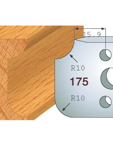 Axcaliber Profile Knives and Limiters-175 🪚 Premium Woodworking Equipment | JetTools.bg