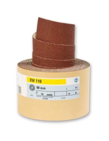 Hermes Resin Bonded Aluminium Oxide Abrasive Roll 90mm x 10m - 177...