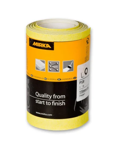 Mirka Hiomant Abrasive Roll 115mm x 5m 🪚 Premium Woodworking Equipment | JetTools.bg