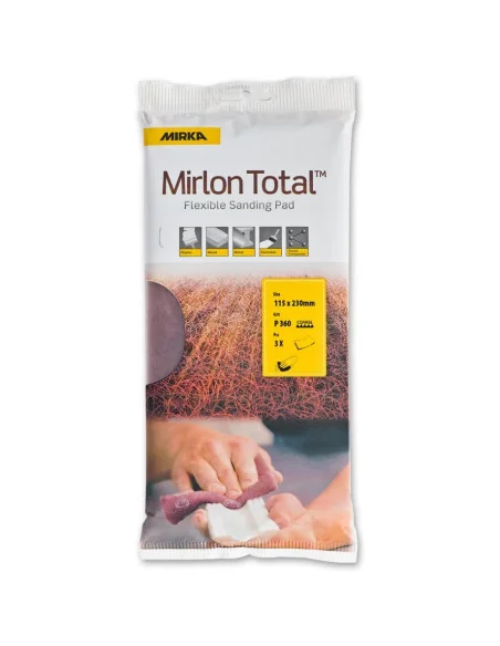 Mirka Mirlon Finishing Pads 115 x 230mm (Pkt 3) 🪚 Премиум оборудване за дървообработка | JetTools.bg