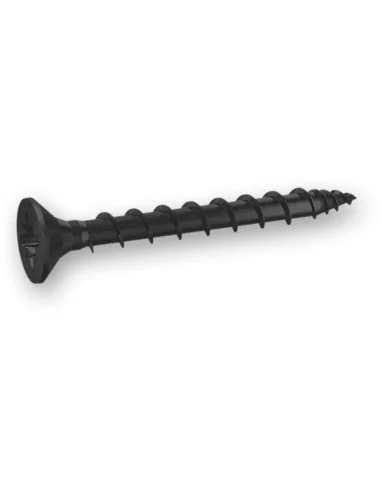 Tite-Fix EXTERIOR-TITE Pozi Black Screw - Pack of 200 🪚 Премиум оборудване за дървообработка | JetTools.bg