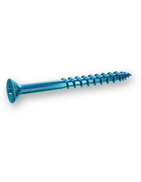 Tite-Fix FLOOR-TITE Pozi Blue Screw - Pack of 200 🪚 Премиум оборудване за дървообработка | JetTools.bg