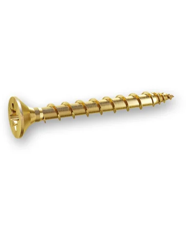 Tite-Fix HINGE-TITE Pozi Brass Screw - Pack of 50 🪚 Премиум оборудване за дървообработка | JetTools.bg