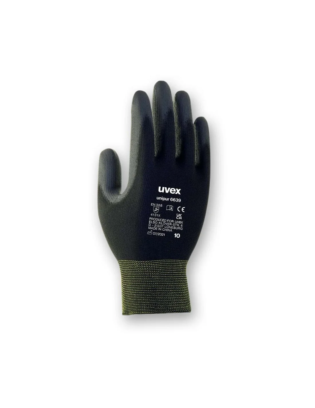 Uvex Unipur Work Gloves Jettools Bg Glove Size Medium