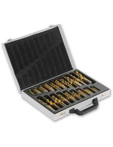 170 Piece High Speed Steel Ground Drill Bit Set - 3492 - 