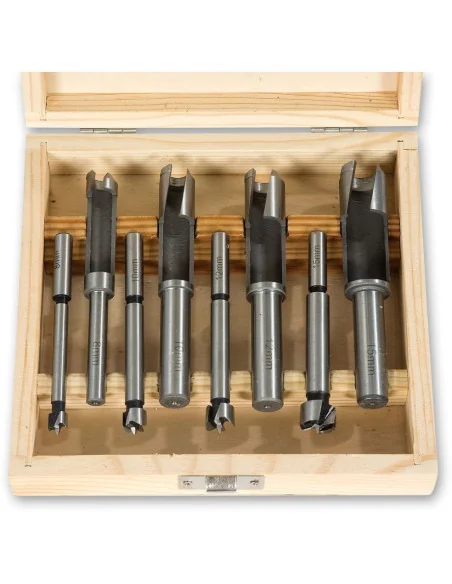 Axminster Workshop 8 Piece Matching Plug and Bit Set (8-15mm) 🪚 Premium Woodworking Equipment | JetTools.bg