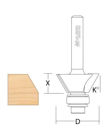 Axcaliber Bevel Trim Cutter ➤ • Топ цена • jettools.bg