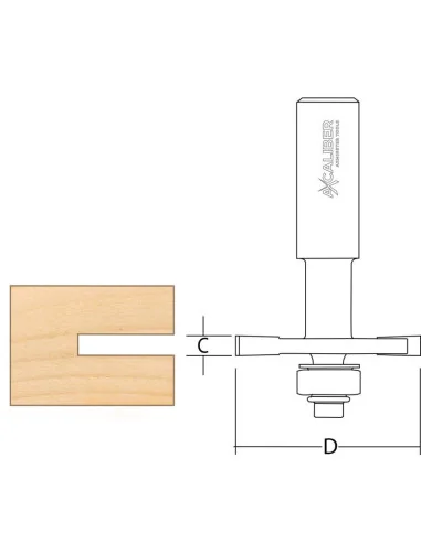 Axcaliber Biscuit Jointing Cutter ➤ • Топ цена • jettools.bg