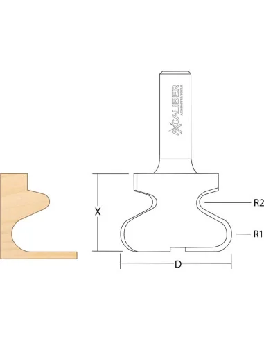 Axcaliber Drawer Pull Cutter 3 ➤ • Топ цена • jettools.bg