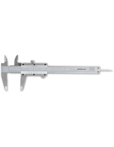 Axminster Workshop Pocket Vernier Caliper - 100mm 🪚 Premium Woodworking Equipment | JetTools.bg